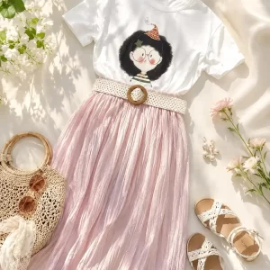 Áo thun cô gái AO20198